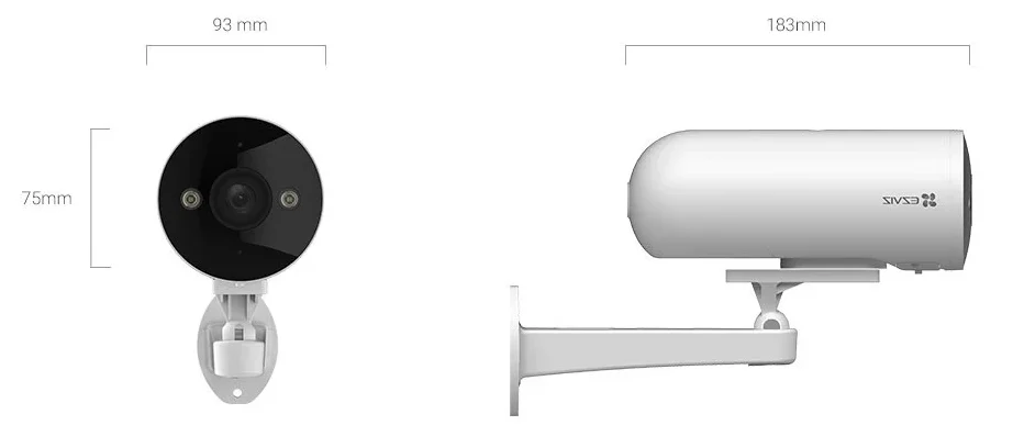 Camera Ezviz ngoài trời H5 2K 3MP POE
