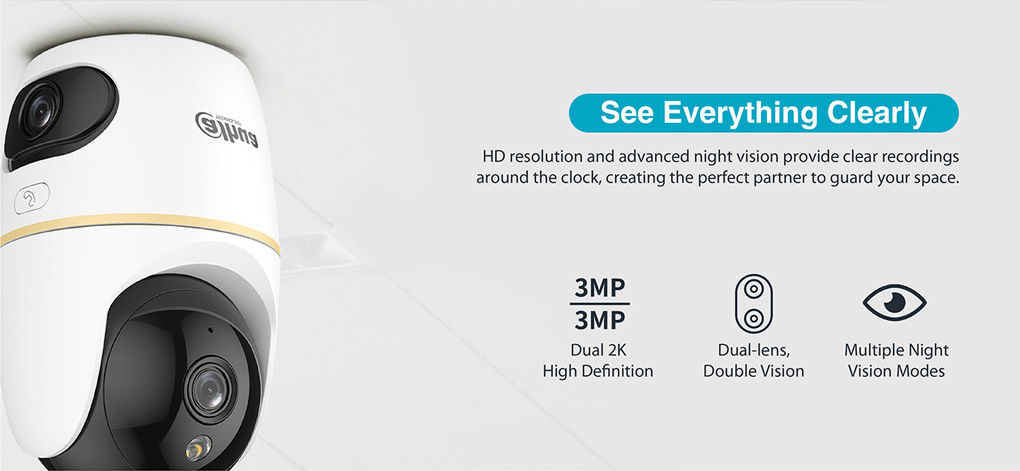 Camera Wifi DAHUA Hero Dual D1 6MP 6 Camera Wifi DAHUA Hero Dual D1 6MP 6