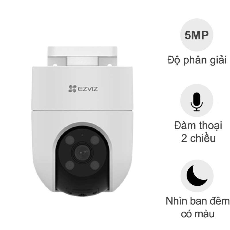 Camera WiFi EZVIZ H8C Pro 3K 5MP 2