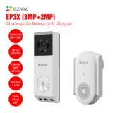 Chuông cửa thông minh dùng pin EZVIZ EP3X (3MP+2MP)