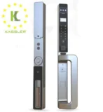 Khóa cửa nhôm nhận diện khuôn mặt Kassler KL-599 CNC 01 Grey