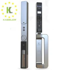 Khóa cửa nhôm nhận diện khuôn mặt Kassler KL-599 CNC 01 Grey Khóa cửa nhôm nhận diện khuôn mặt Kassler KL-599 CNC 01 Grey