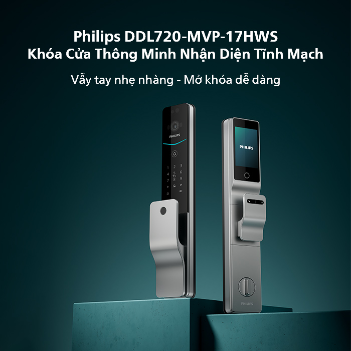 Khóa vân tay Philips DDL720-MPV