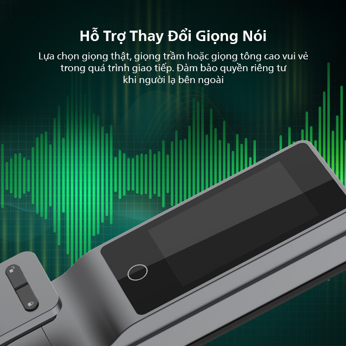 Khóa cửa thông minh chống sao chép vân tay