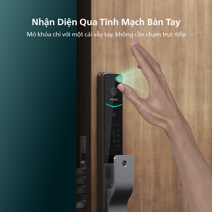 Khóa vân tay nhận diện nhanh Philips
