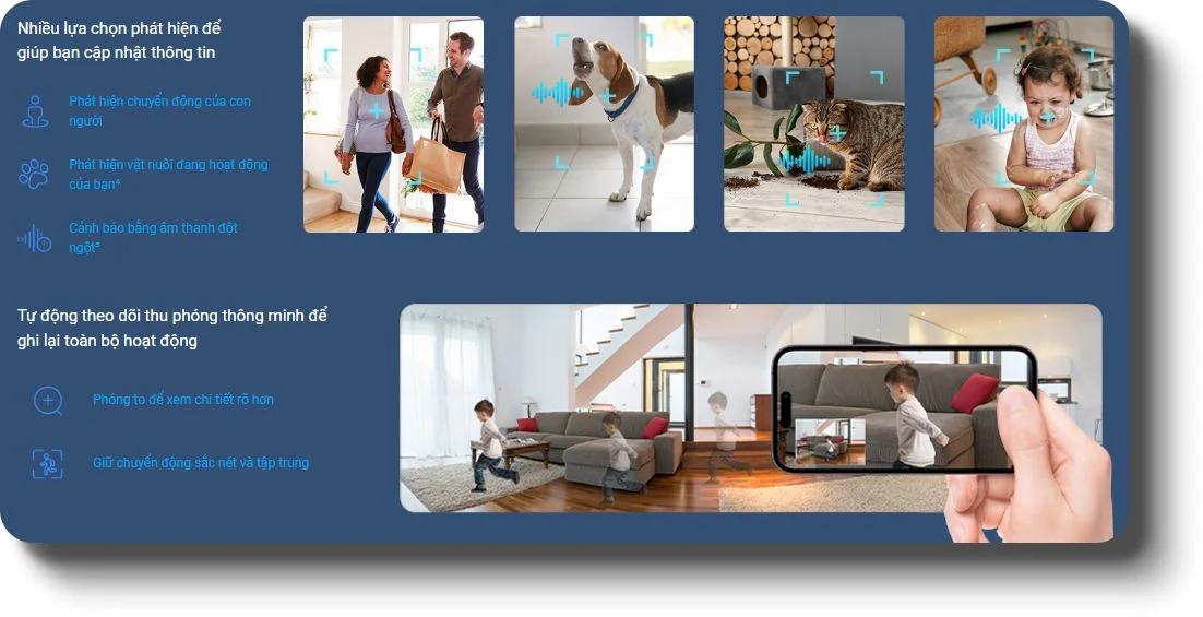 Camera trong nhà EZVIZ H6C G1 4K 1