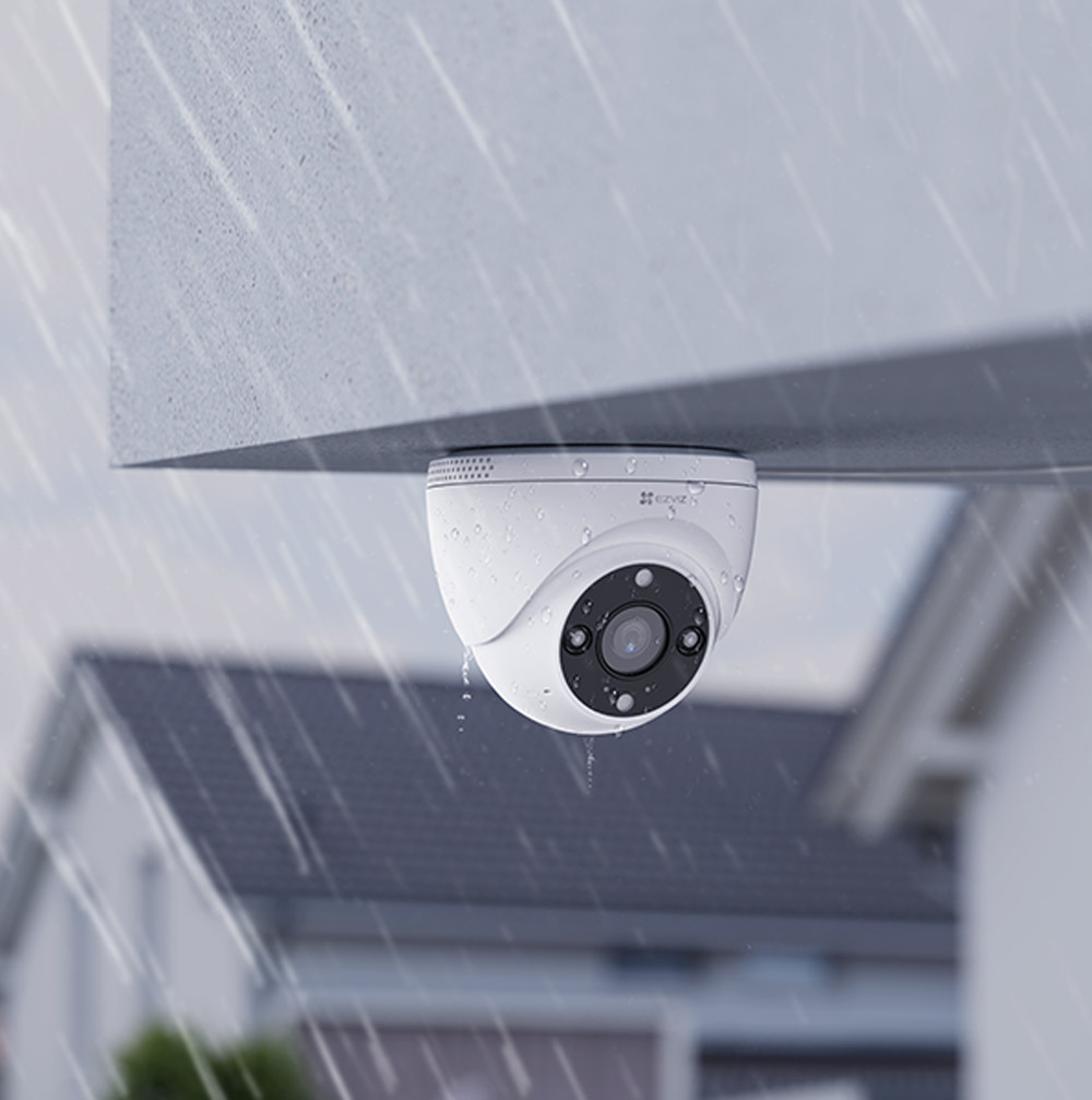 Lắp đặt camera ngoài trời EZVIZ H4 PoE 2K dễ dàng