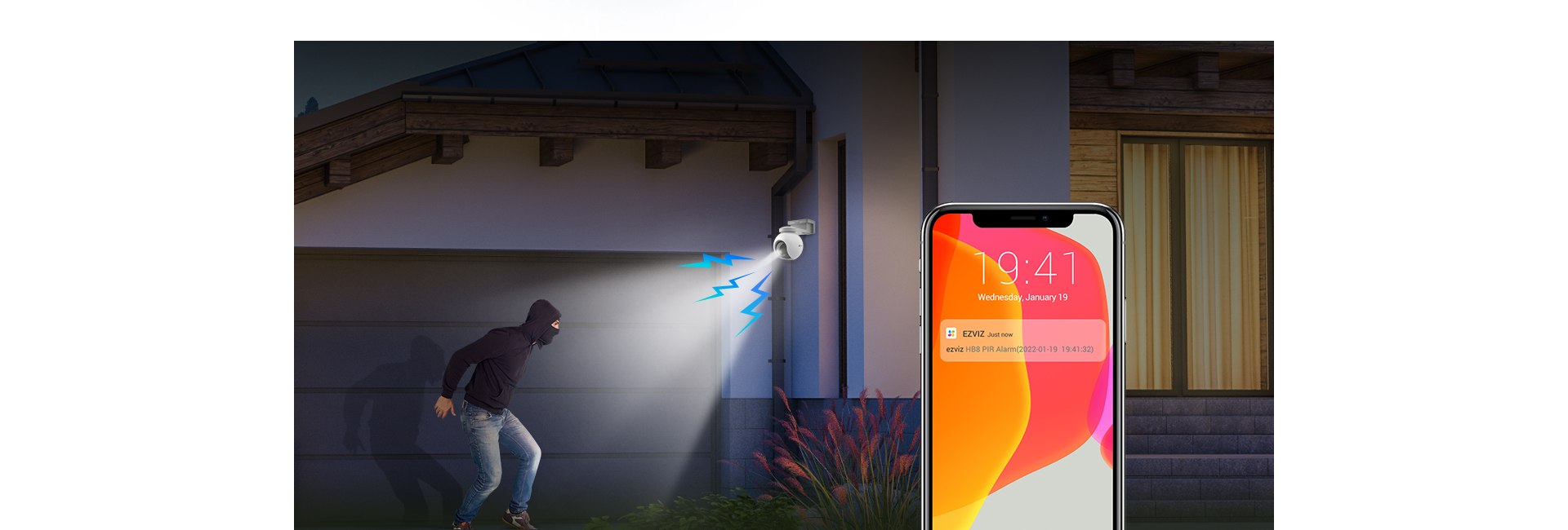 Lắp camera pin sạc EZVIZ HB8 4K không dây