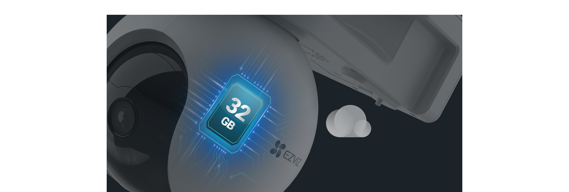 Camera EZVIZ HB8 4K pin lâu, chống nước IP65