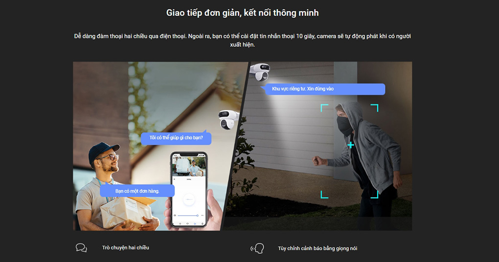 Camera EZVIZ HB90 Dual 2K+ kép ống kính siêu nét