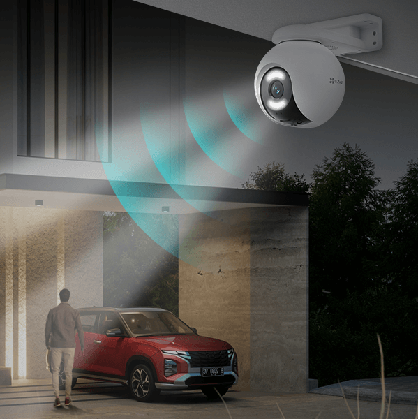 Camera Wi-Fi quay quét EZVIZ H8x 2K⁺ chính hãng