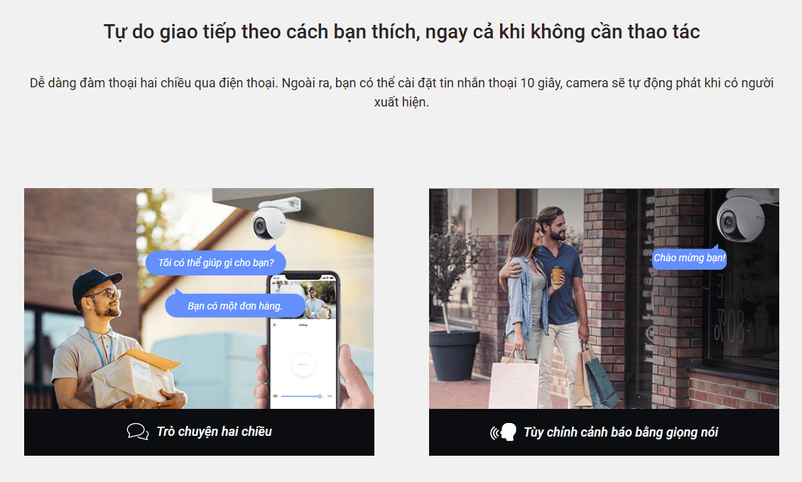 Lắp camera Wi-Fi quay quét EZVIZ H8x 2K⁺ dễ dàng