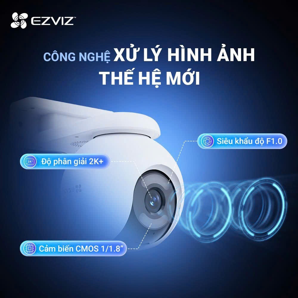 Mua camera EZVIZ H8x 2K⁺ chính hãng, giá tốt