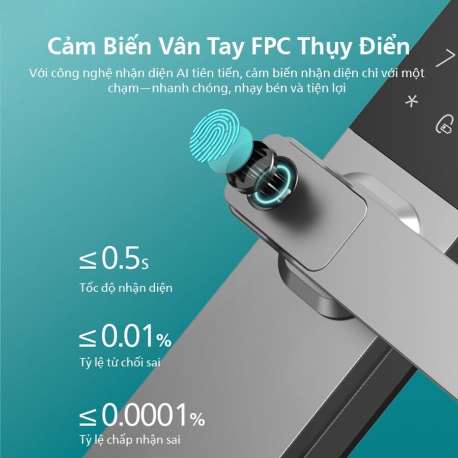 Khóa cửa Philips DDL615 có Bluetooth