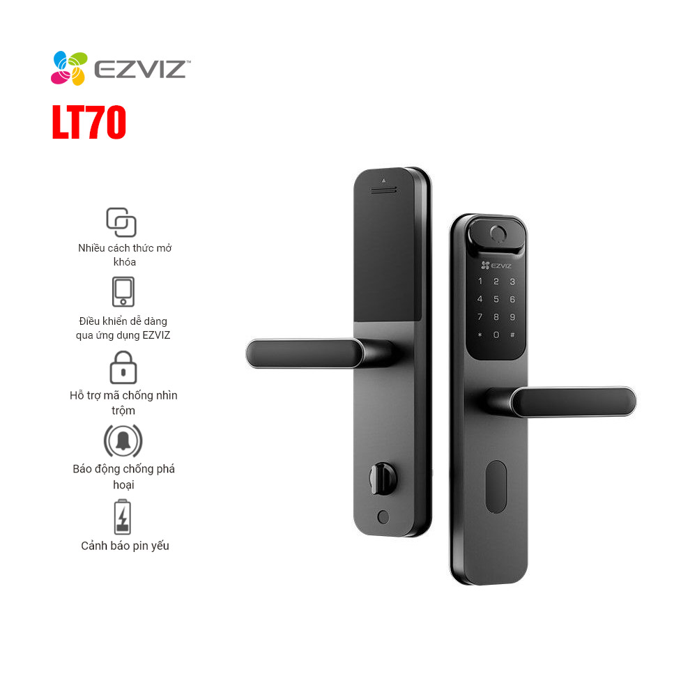 Khóa cửa vân tay thông minh EZVIZ LT70
