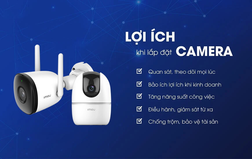 Lợi ích của việc lắp đặt camera an ninh