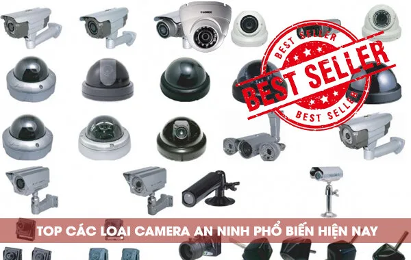 Các loại camera và thiết bị an ninh phổ biến