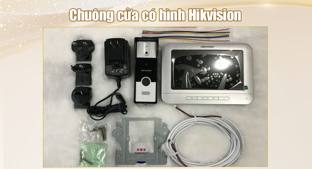 Quy trình lắp đặt chuông cửa có hình