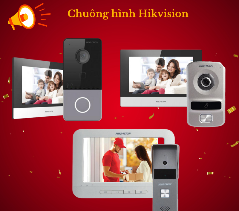 Các sản phẩm chuông cửa có hình phổ biến hiện nay