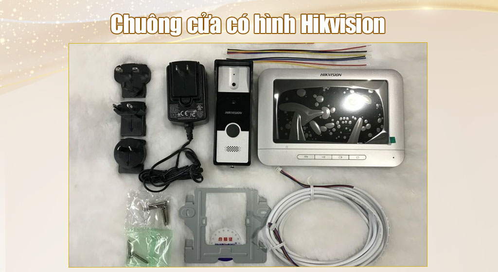 Quy trình lắp đặt chuông cửa có hình