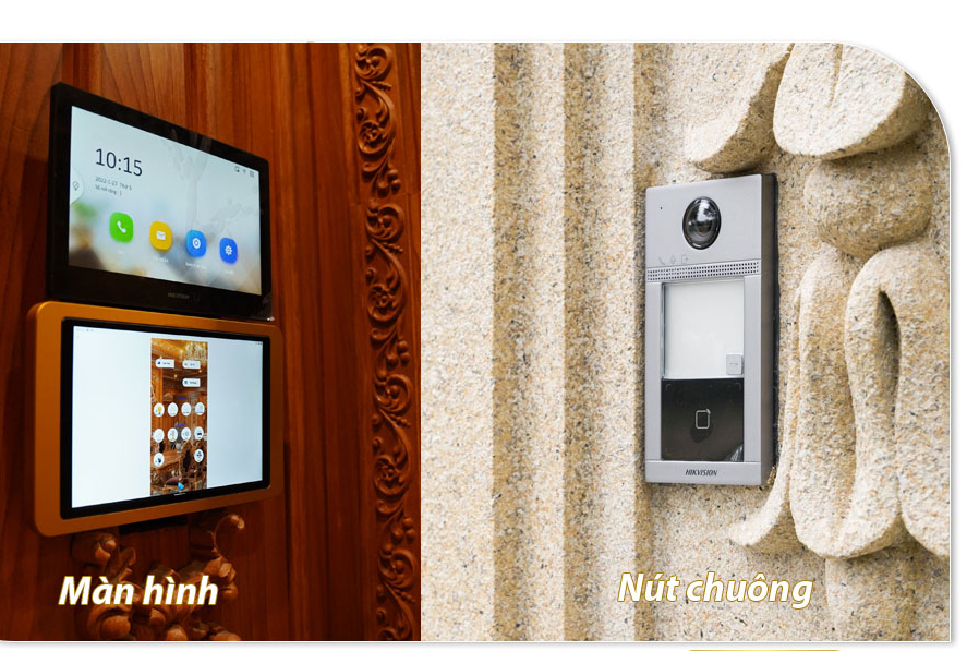 Các sản phẩm chuông cửa có hình phổ biến