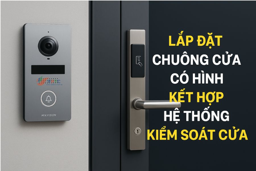 Lắp đặt chuông cửa có hình: Giải pháp an ninh hiệu quả cho gia đình