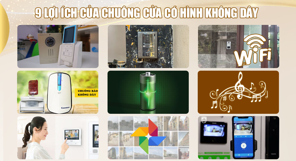 Lợi ích của việc lắp đặt chuông cửa có hình