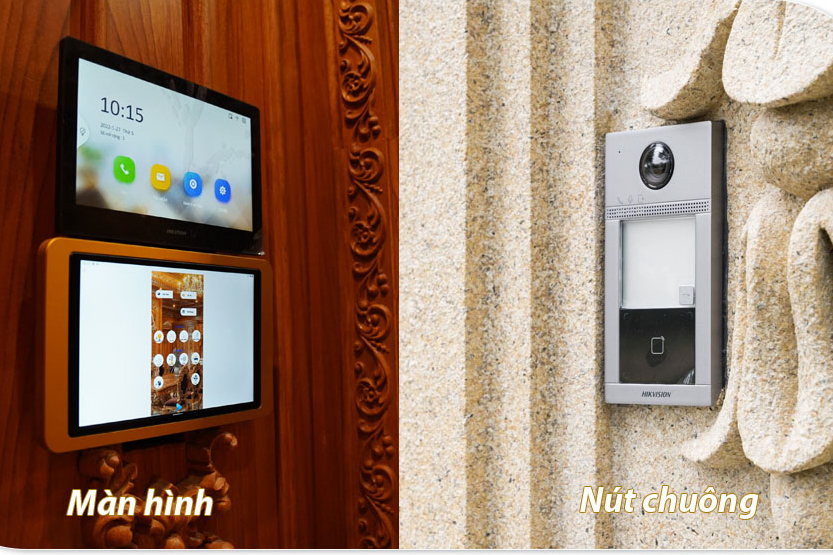 Các loại chuông cửa có hình phổ biến
