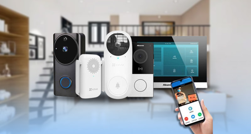 Các sản phẩm chuông cửa có hình phổ biến