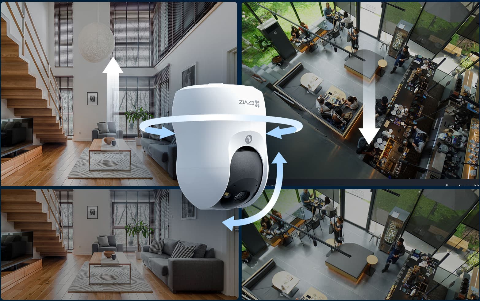 Camera quay quét trong nhà EZVIZ C6N G1 3K 5MP