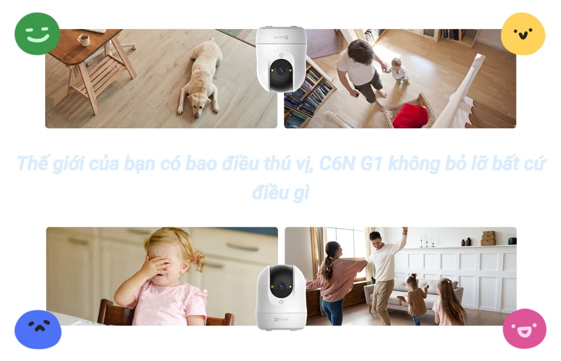 Camera độ phân giải cao EZVIZ C6N G1 3K 5MP