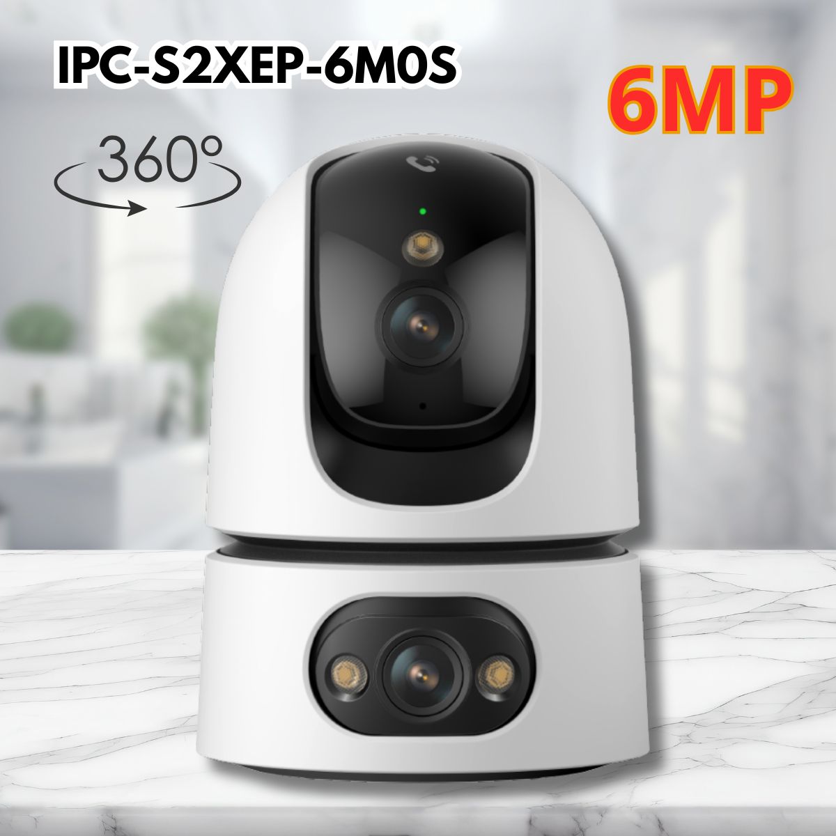 Camera 2 ống kính quay quét IMOU IPC-S2XEP-6M0S