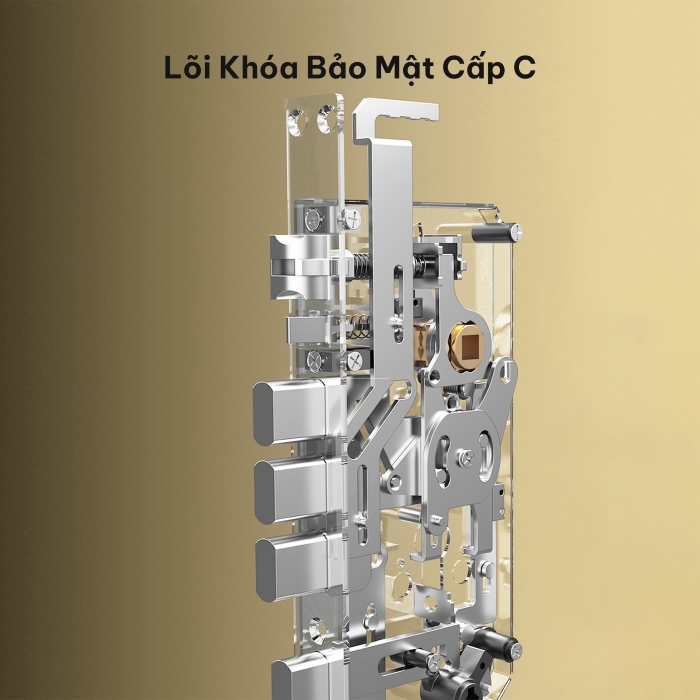 Khóa cửa thông minh Hexa L100 thân khóa 6088 chính hãng