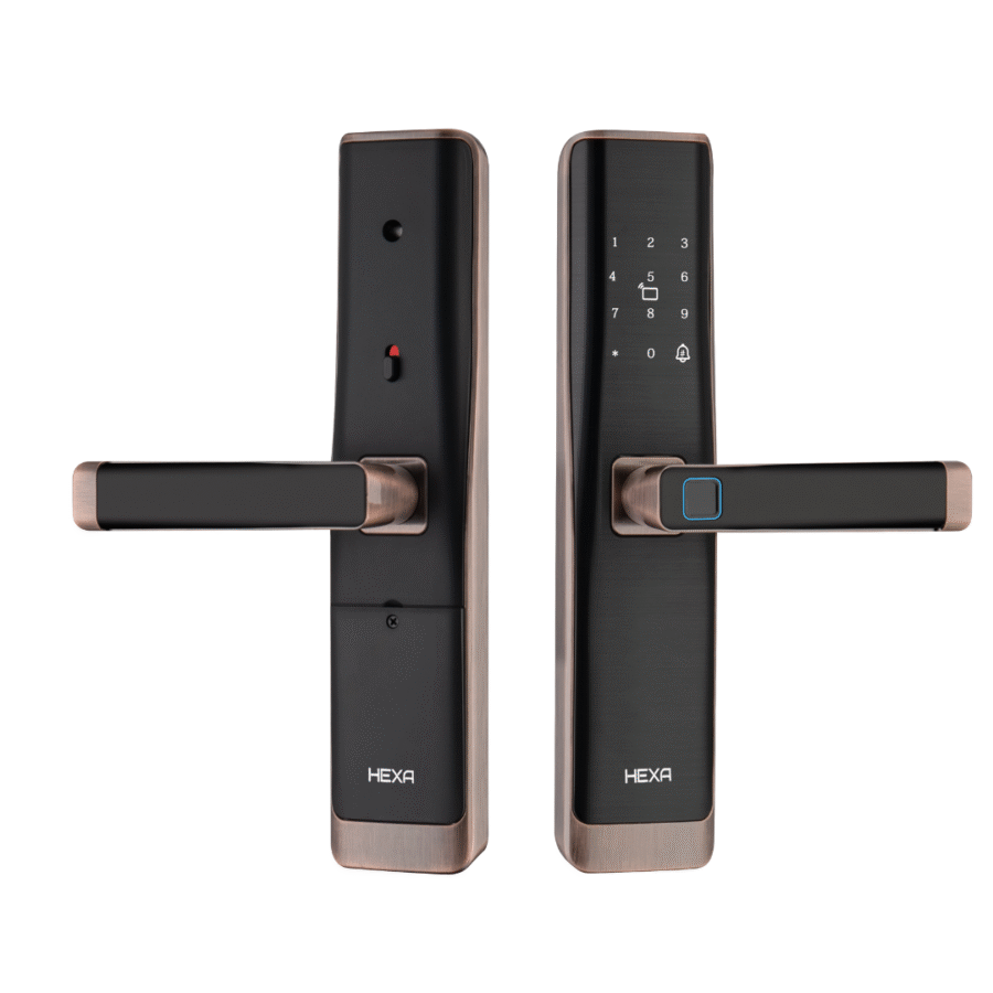 Khóa cửa thông minh Hexa L100 thân khóa 6088 cao cấp