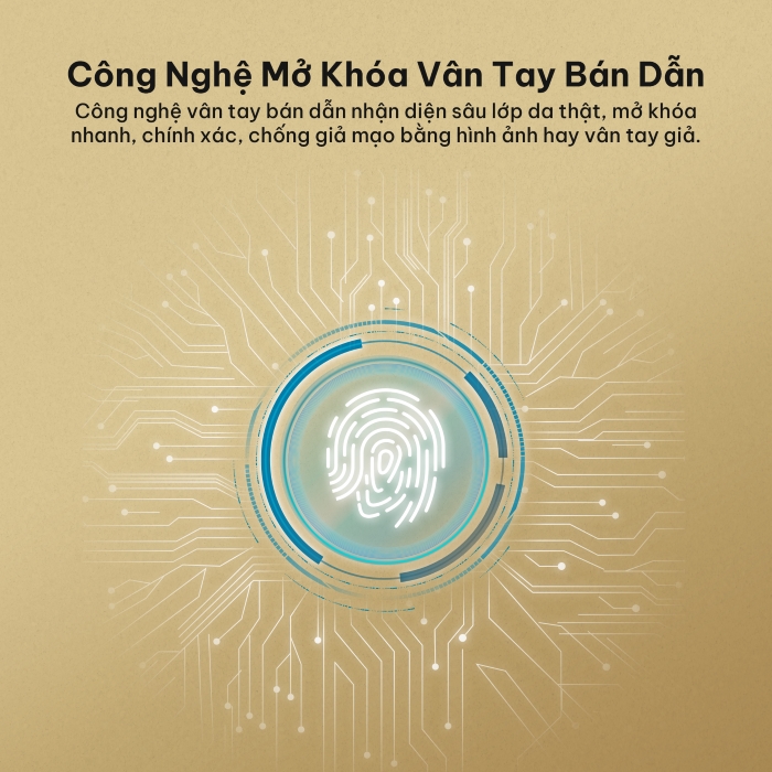 Khóa điện tử Hexa P300 công nghệ thông minh