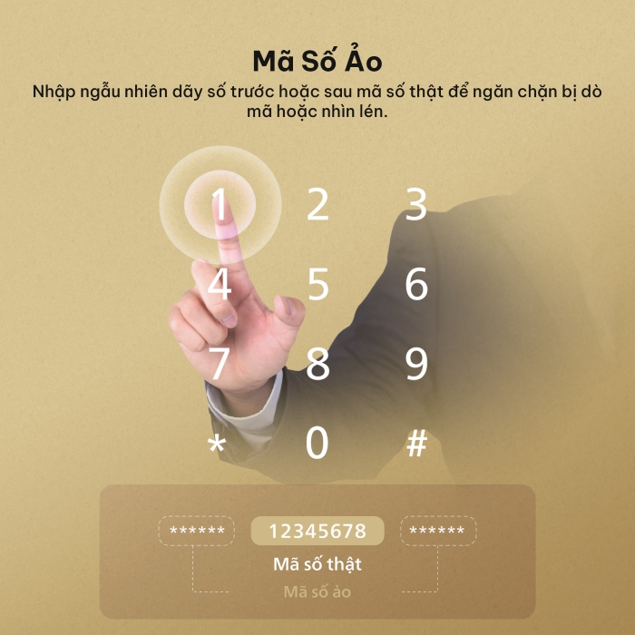 Khóa cửa Hexa P300-Pro Face ID 3D