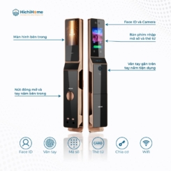 Khóa nhận diện khuôn mặt Hexa P100M Pro Max